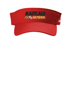 Load image into Gallery viewer, ***NEW*** Maryland National Lacrosse Nike Dri-FIT Team Performance Visor