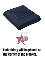 Load image into Gallery viewer, ***NEW*** Rebels Lacrosse Core Fleece Blanket