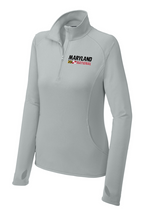 Load image into Gallery viewer, Maryland National Lacrosse Ladies Performance 1/4-Zip