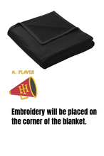 Load image into Gallery viewer, ***NEW*** HIES Cheerleading Core Fleece Blanket