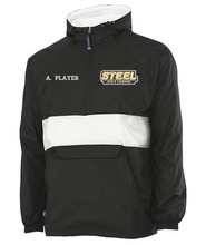 Load image into Gallery viewer, Steel Lacrosse Adult Flannel Lined Windbreaker