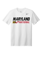 Load image into Gallery viewer, Maryland National Lacrosse Nike Adult Team Legend Short Sleeve Crew