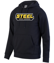 Load image into Gallery viewer, Steel Lacrosse Youth 60/40 Fleece Hoodie