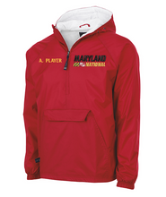 Load image into Gallery viewer, Maryland National Lacrosse Adult Solid Flannel Lined Windbreaker