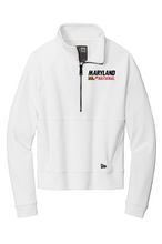 Load image into Gallery viewer, ***NEW*** Maryland National Lacrosse Women's Cropped 1/2-Zip