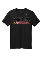 Load image into Gallery viewer, Maryland National Lacrosse Nike Adult Team Legend Short Sleeve Crew
