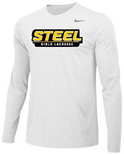 Load image into Gallery viewer, Steel Lacrosse Nike Adult Team Legend Long-Sleeve Crew