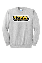 Load image into Gallery viewer, Steel Lacrosse Adult Heavy Blend Crew Neck Sweatshirt