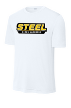 Load image into Gallery viewer, ***NEW*** Steel Lacrosse Youth Sport-Tek Performance Tee