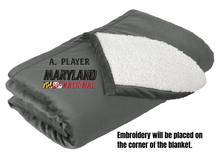 Load image into Gallery viewer, ***NEW*** Maryland National Lacrosse PA Mountain Lodge Blanket