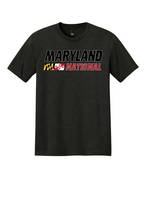 Load image into Gallery viewer, Maryland National Lacrosse Adult Perfect Tri Tee