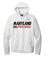 Load image into Gallery viewer, Maryland National Lacrosse Nike Club Fleece Pullover Hoodie