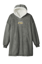 Load image into Gallery viewer, Steel Lacrosse Mountain Lodge Wearable Blanket