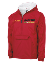 Load image into Gallery viewer, Maryland National Lacrosse Youth Solid Flannel Lined Windbreaker