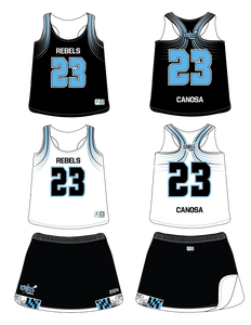Rebels Lacrosse 2023 Custom PLAYER Uniform Set - OPTIONAL